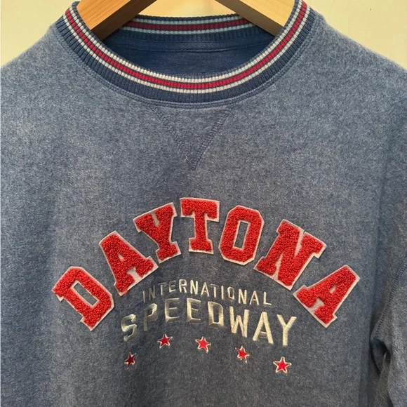 Daytona Speedway Blue Sweater - Size L - Picture 4 of 9